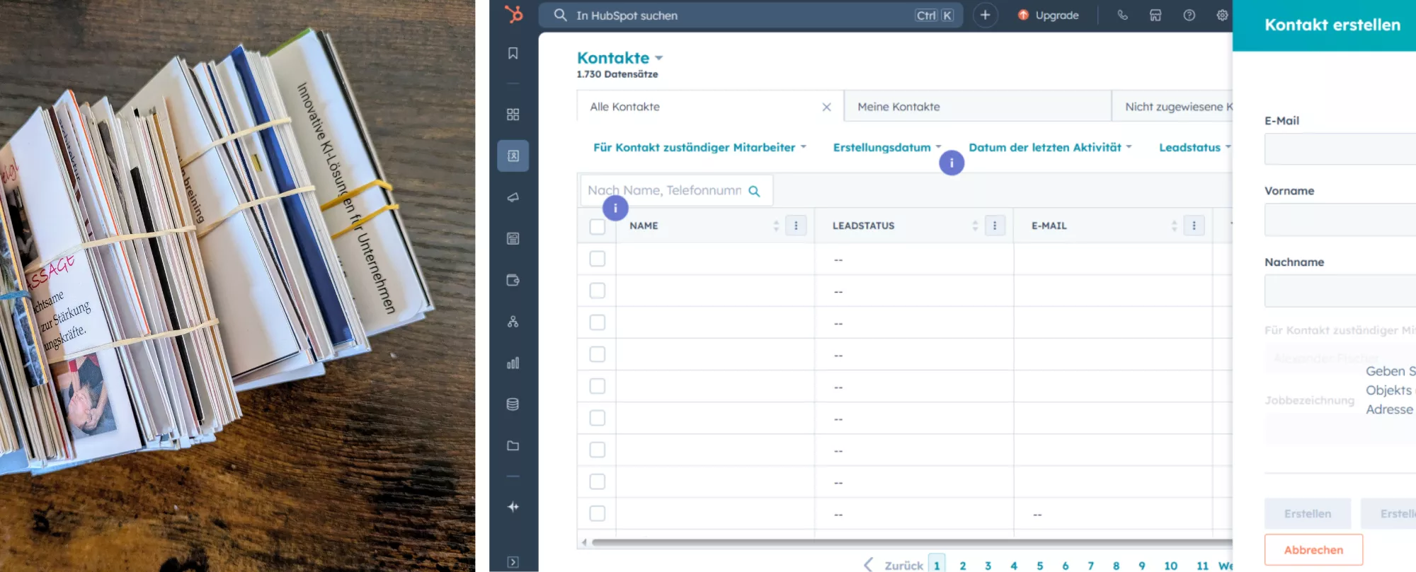 CRM-Datenpflege CRM-Datenpflege